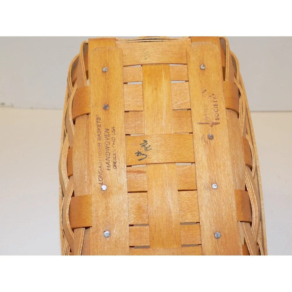 Horizon of Hope w/ Liner & Protector Cancer Society 1996 ACS Longaberger Basket